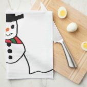 Snowman Theedoek (Quarter Fold)