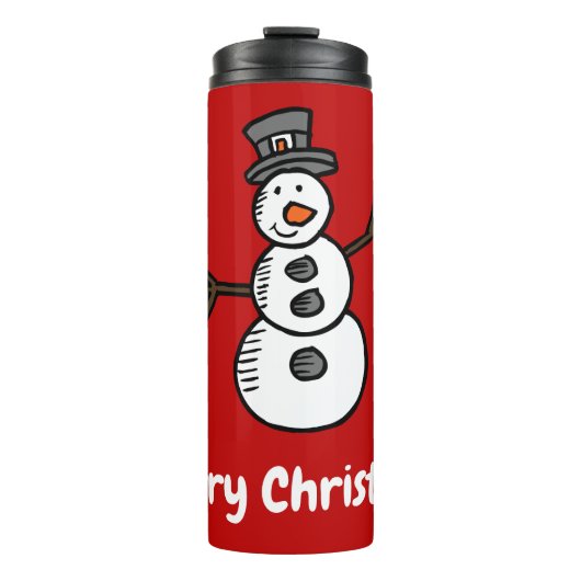 Snowman Thermosbeker (Voorkant)