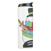 Snowman Thermosbeker (Gedraaid links)