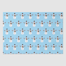 snowman tissuepapier