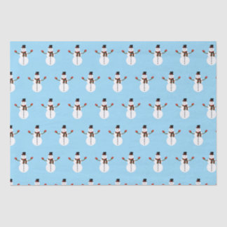 snowman tissuepapier