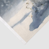 Snowman Tissuepapier (Detail)