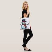 Snowman Tote Bag (Op model)