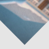 Snowman Town Illustration Large Tissuepapier (Detail)