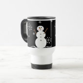 Snowman Travel Mug Reisbeker (Voorkant links)