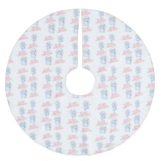 Snowman Tree Skirt Kerstboom Rok