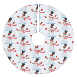 Snowman Tree Skirt Kerstboom Rok