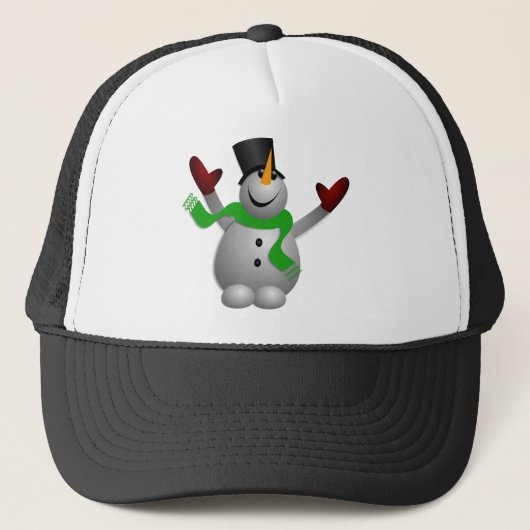 Snowman Trucker Pet (Voorkant)