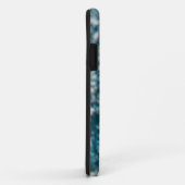 Snowman verbergt of spiekt achter een boom Case-Mate iPhone case (Achterkant/rechts)