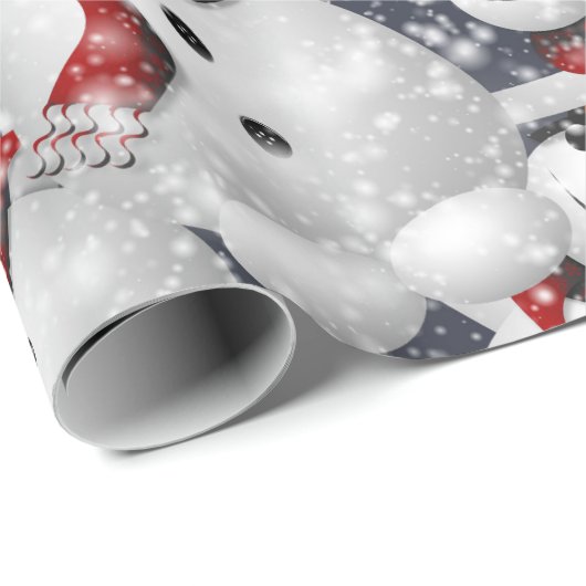 snowman-verpakkingspapier cadeaupapier (Rol Hoek)