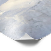 Snowman voor de rode schuur in Columbia Herfsten Foto Afdruk (Hoek)