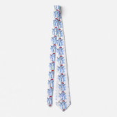 snowman voor grappig kerstpapier stropdas (Achterkant)