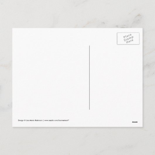 Snowman | Vrolijk kerstfeest Briefkaarten (Achterkant)