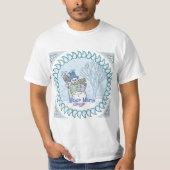 Snowman Walking T-shirts (Voorkant)