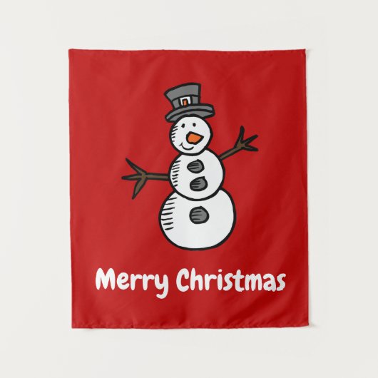 Snowman Wandkleed (Voorkant)