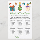 Snowman Wat zit er in je baby shower? (Voorkant)