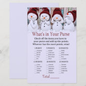 Snowman: Wat zit er in je paardenspel? (Voorkant / Achterkant)