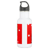 Snowman Waterfles (Achterkant)