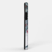 Snowman Waterverf art Case-Mate iPhone Case (Achterkant/rechts)