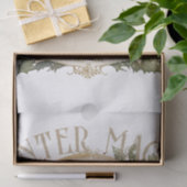 Snowman Waterverf Winter Kerstmis Tissuepapier (Geschenk)