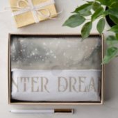 Snowman Waterverf Winter Kerstmis Tissuepapier (Geschenk)