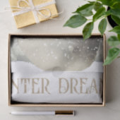 Snowman Waterverf Winter Kerstmis Tissuepapier (Geschenk)