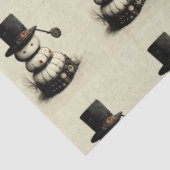  Snowman-weefselboek Tissuepapier (Detail)