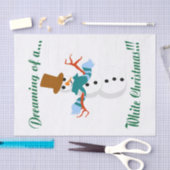 Snowman-weefselpapier Tissuepapier (Craft)