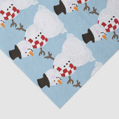 Snowman-weefselpapier Tissuepapier (Detail)