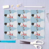 Snowman-weefselpapier Tissuepapier (Craft)