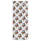 Snowman Wijn Cadeautas (Achterkant)
