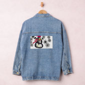 Snowman winter  denim jacket (Hangar)