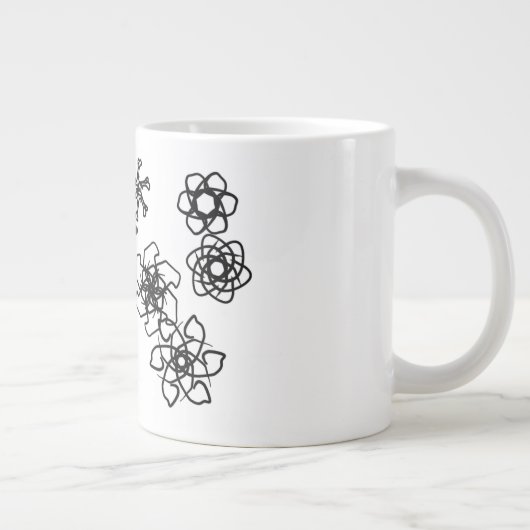 Snowman winter  grote koffiekop (Rechts)