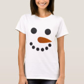 Snowman Winter Holiday Shirt Cute Gift (Voorkant)