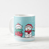 Snowman Winter Mok - Gerda Steiner Design (Voorkant links)