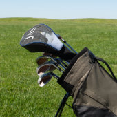 Snowman Winter Sneeuwscene van de buren Golfheadcover (Insitu)