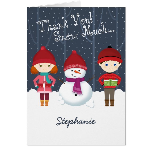 Snowman Winter Wonderland (Voorkant)