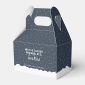 Snowman Winter Wonderland Bedankdoosjes (Achterkant)