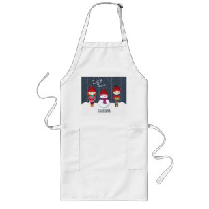 Snowman Winter Wonderland Lang Schort