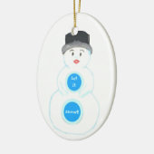 Snowman Winter Wonderland Ornament (Links)