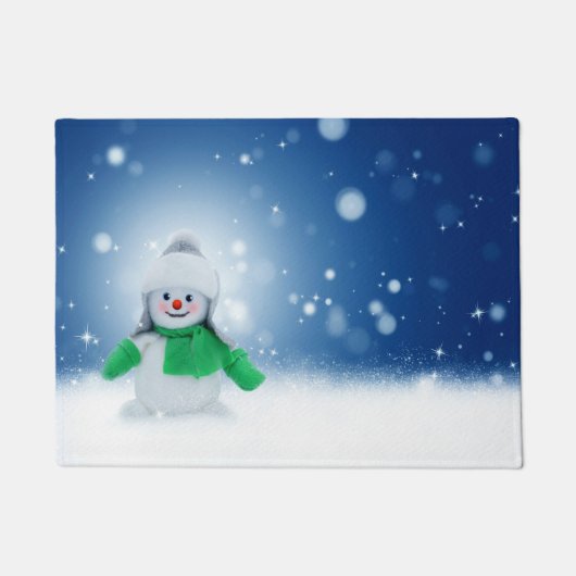 Snowman Wishes Deurmat (Voorkant)