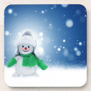 Snowman Wishes Drankjes Onderzetter