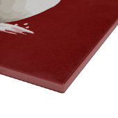 Snowman With Wine Christmas Gift Xmas Holiday  Snijplank (Hoek)