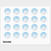 Snowman Wonderland Sticker (Vel)