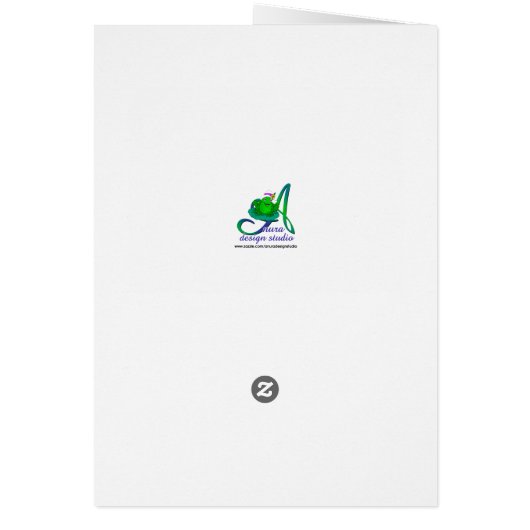 Snowman Wonderland voor kerstkaart (Achterkant)