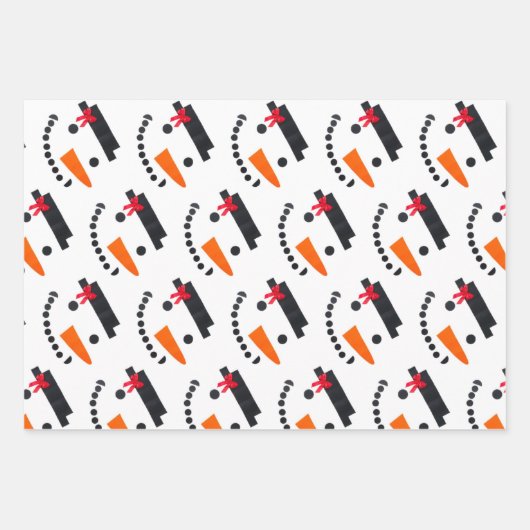 Snowman Wrapping Paper (Voorkant)