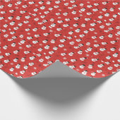 Snowman Wrapping Paper Cadeaupapier (Hoek)