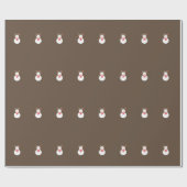 Snowman Wrapping Paper Cadeaupapier (Vlak)