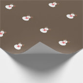 Snowman Wrapping Paper Cadeaupapier (Hoek)