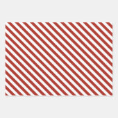 Snowman Wrapping Paper Flat Sheet Set van 3 (Voorkant 3)